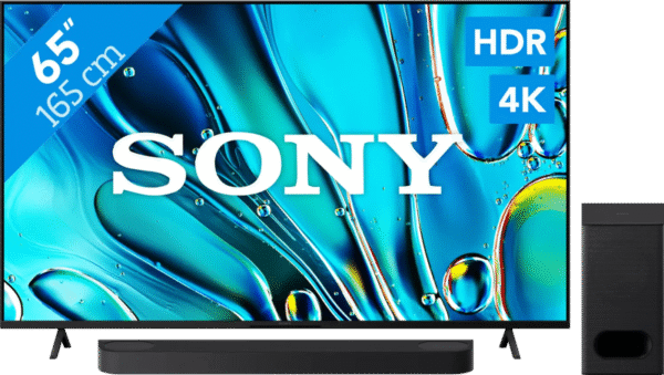 Sony Bravia 3 65" 4K Led (2025) + Sony Bravia Theatre Bar 6 Zwart (6151123347337)
