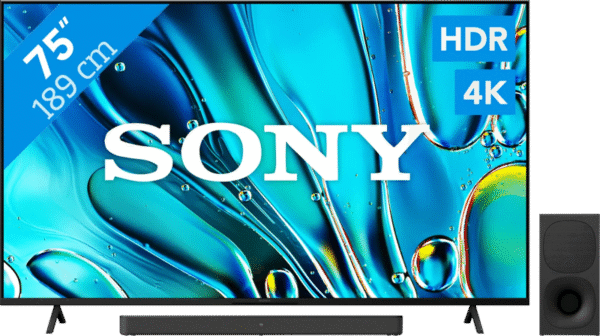Sony Bravia 3 75" 4K Led (2025) + Sony HT-S400 (6151123348341)