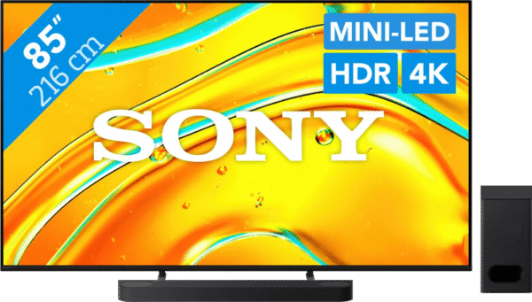 Sony Bravia 3 85" XR Mini-LED (2025) + Sony Bravia Theatre Bar 6 Noir (6151123425448)