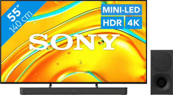 Sony Bravia 5 55" XR Mini-led (2025) + Sony HT-S400 (6151123354366)