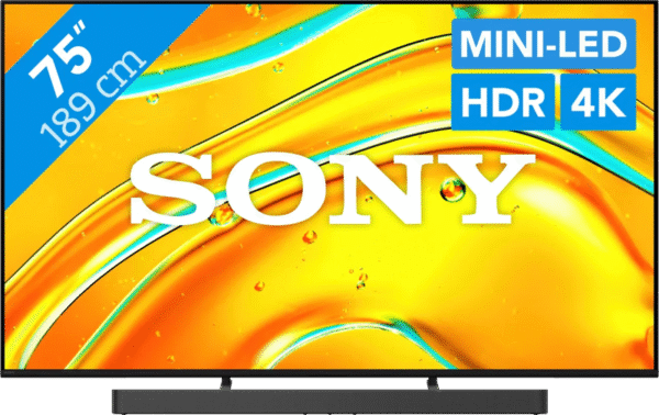Sony Bravia 5 75" XR Mini-led (2025) + Sony Bravia Theatre Bar 8 (6151123420405)