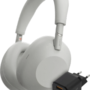 Sony WH-1000XM6 Zilver + BlueBuilt Quick Charge Oplader (6151123454424)