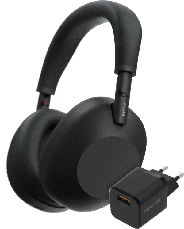 Sony WH-1000XM6 Zwart + BlueBuilt Quick Charge Oplader (6151123447426)