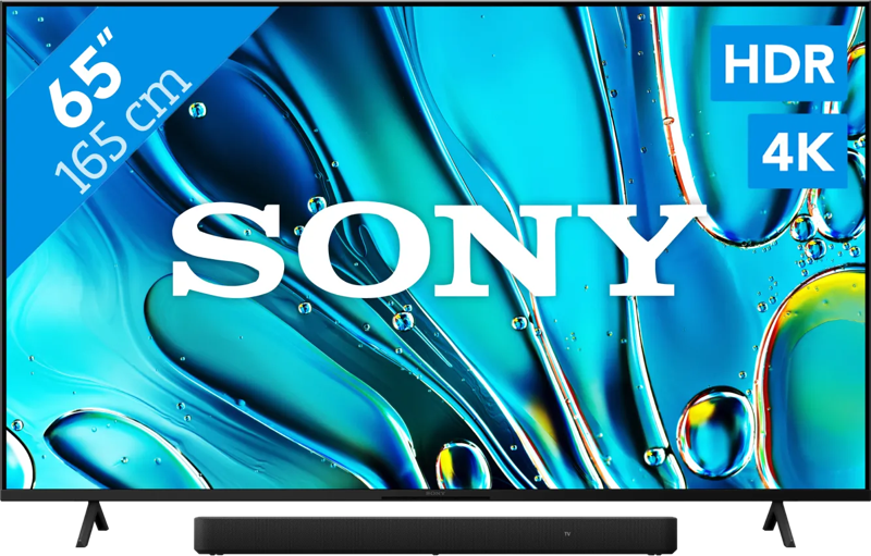 Sony Bravia 3 65" 4K Led (2025) + Sony HT-S2000 Zwart (6151123346309)