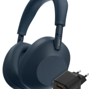 Sony WH-1000XM6 Blauw + BlueBuilt Quick Charge Oplader (6151123451430)