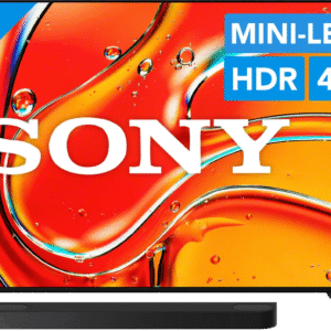 Sony 75" Bravia 7 4K QLED XR Mini-led (2024) + Sony Bravia Theatre Bar 6 Zwart (6151122234232)