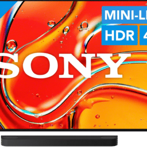 Sony 85" Bravia 7 4K QLED XR Mini-led (2024) + Sony Bravia Theatre Bar 6 Zwart (6151122235239)