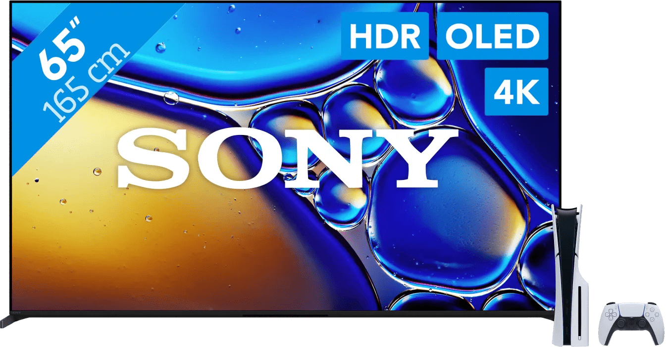 Sony BRAVIA 8 II 65 Zoll QD-OLED + Playstation 5 Slim Disc Edition (6151125788794)