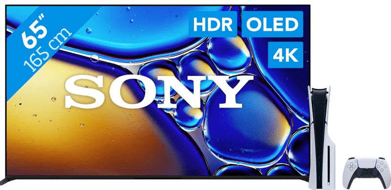 Sony 65" Bravia 8 II 4K QD-OLED + PlayStation 5 Slim Disc Edition (6151125788794)