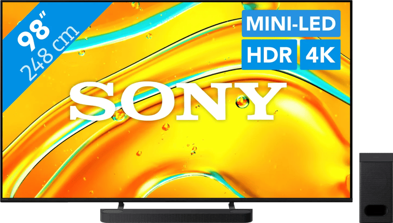 Sony Bravia 3 98" XR Mini-LED (2025) + Sony Bravia Theatre Bar 6 Noir (6151123440410)