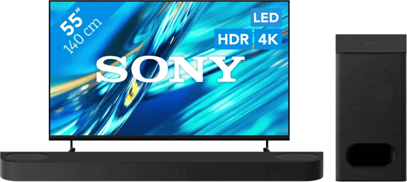 Sony Bravia 3 II Led 55" (2026) + Sony Bravia Theatre Bar 6 Zwart (6151153174125)