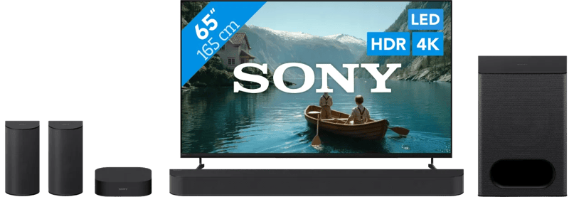 Sony Bravia 3 II Led 65" (2026) + Sony Bravia Theatre System 6 Zwart (6151153299262)