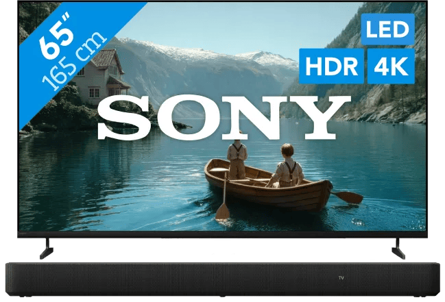 Sony Bravia 3 II Led 65" (2026) + Sony HT-S2000 Zwart (6151153191191)