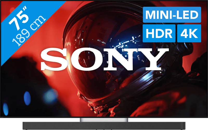Sony Bravia 9 II True RGB 75" (2026) + Sony Bravia Theatre Bar 9 (6156414168189)