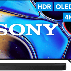Sony 55" Bravia 8 OLED 4K (2024) + Sony Bravia Theatre Bar 6 Zwart (6151122241261)